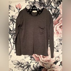 Basic Gray Long Sleeve